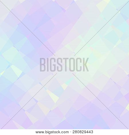 Geometric Abstract Pattern In Low Poly Style.