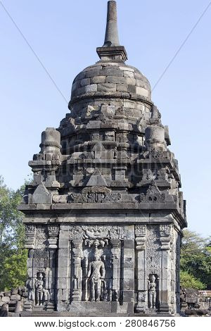 The Prambanan Temple In Yogyakarta, Java, Indonesia