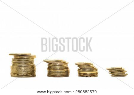 Money And Pennies Are Used In Ukraine, Isolated Objects