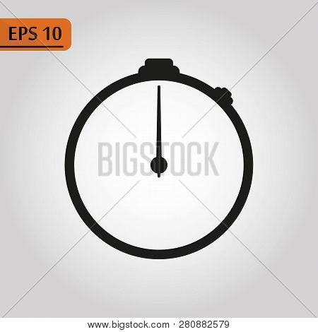 Speedometer Icon Or Metre Level Reader. Eps10