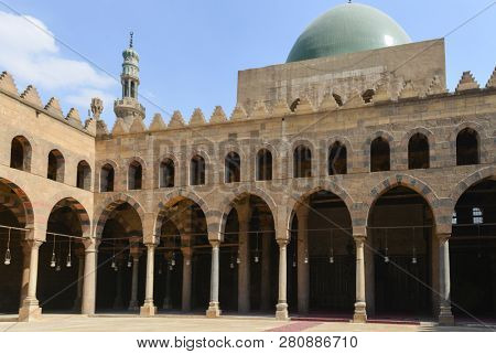 The Sultan al-Nasir Muhammad ibn Qala'un Mosque at Citadel of Cairo - Cairo, Egypt