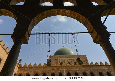 The Sultan al-Nasir Muhammad ibn Qala'un Mosque at Citadel of Cairo - Cairo, Egypt