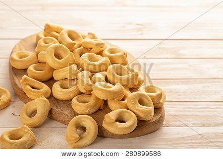 Savory Taralli As A Tradizional Italian Snack