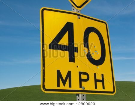 40 Mph Target Practice