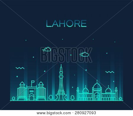 Laholm Skyline Halland County Sweden City Vector