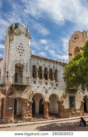 Humahuaca, Argentina - November 18, 2012: Historic Town Hall In The Center Of Humahuaca, Argentina