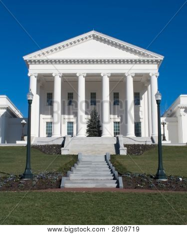 Joulu on Virginia Capitol