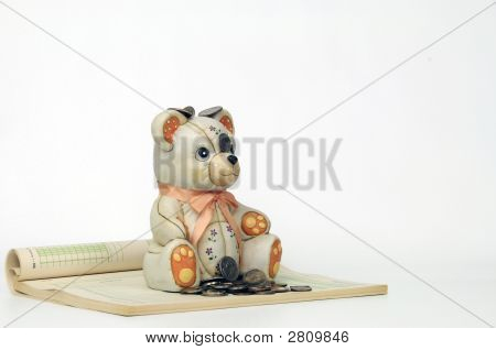 Gefüllte Sparschwein