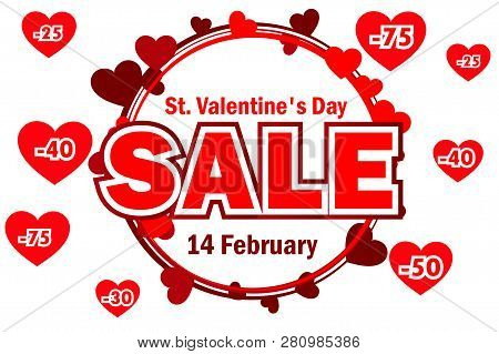 Vector Wreath Hearts Vector Photo Free Trial Bigstock