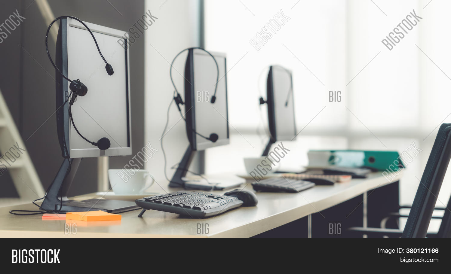 Call Center Computers Image & Photo (Free Trial) Bigstock
