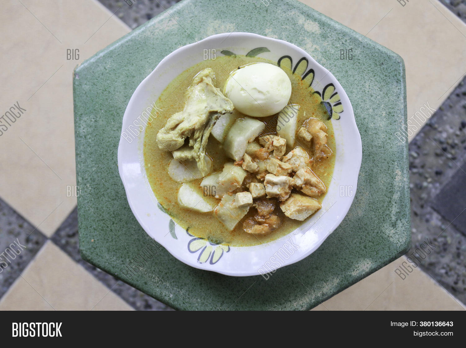 Lontong Sayur Ketupat Image &amp; Photo (Free Trial) | Bigstock