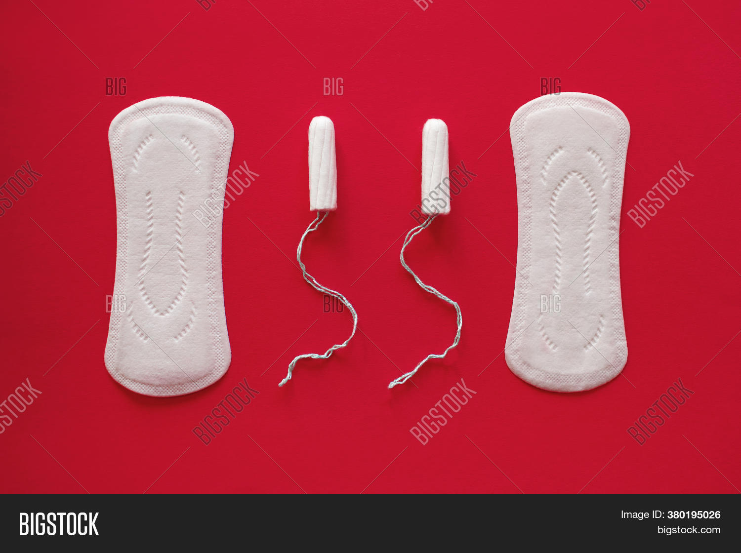Two Menstrual Tampons Image & Photo (Free Trial) Bigstock