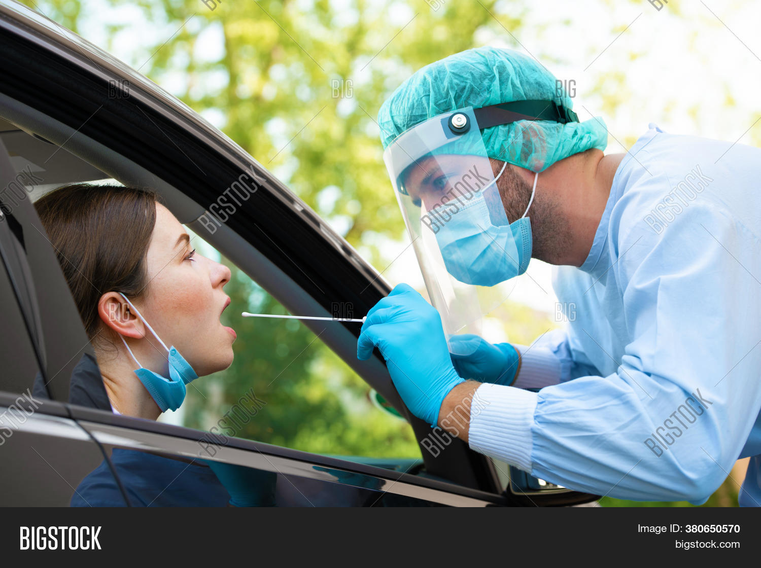 Someone Getting Tested Woman Getting Tested Image & Photo (Free Trial) | Bigstock