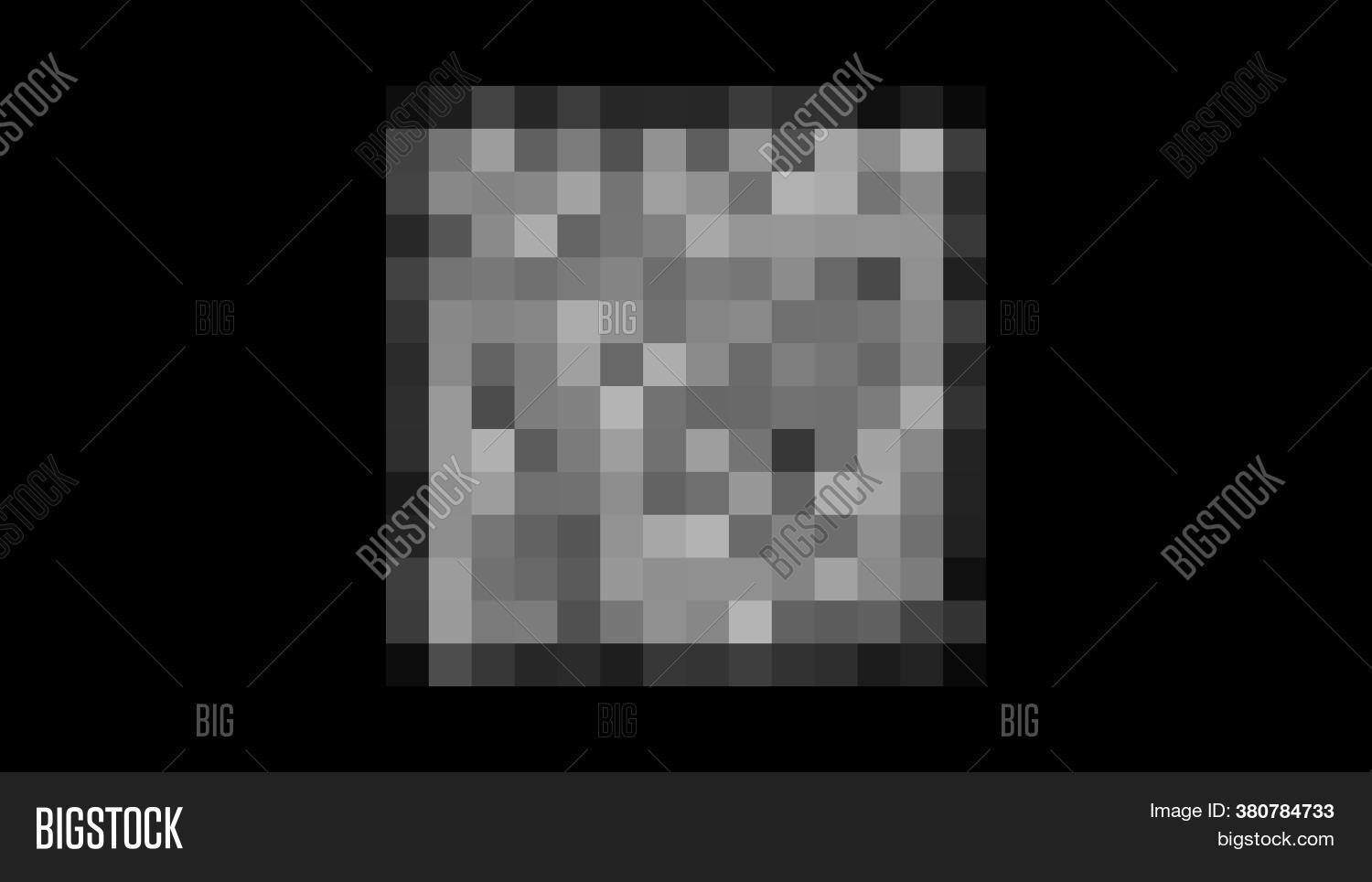 Pixel Censored Black Image Photo Free Trial Bigstock