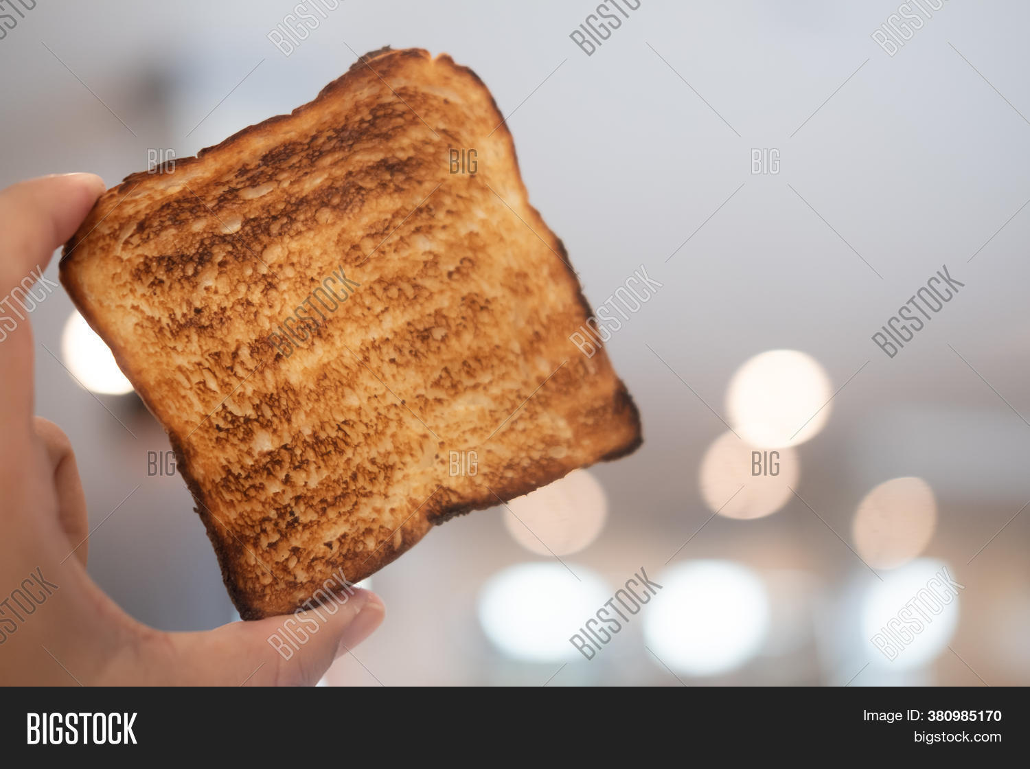 Man Holding Toast Image & Photo (Free Trial) Bigstock