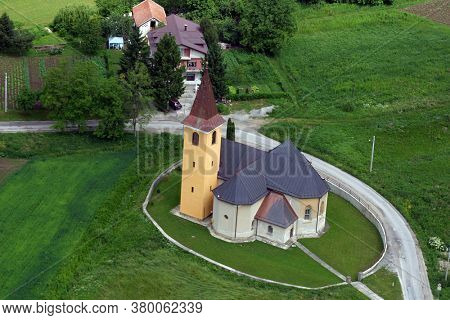 Holy Trinity Parish Church in Radoboj, Croatia