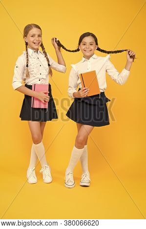 First Day At School. Most Important Thing One Learns In School Is Self Esteem Support And Friendship
