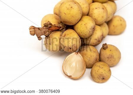 Thai Fruit,wollongong Isolated On White Background.