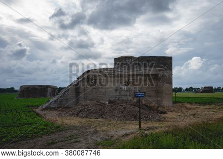 German Bunkers World War Two, Steenbergen The Netherlands June 5 2020