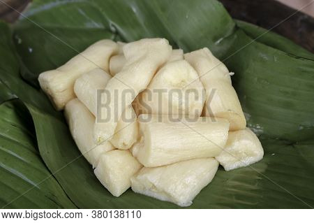 Tapai Or Tape Or Peuyeum Are Traditional Food Snack From Indonesia, Made From Fermented Cassava. Ser