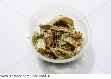 Fried Cabbage Or Kol Goreng Is Stir Fried Vegetable Usually Use For Side Dish For Indonesian Food.
