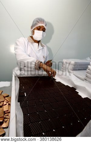 Ilheus, Bahia / Brazil - July 7, 2011: Organic Chocolate Factory In The City Of Ilheus, In Southern 