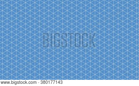 Seamless Millimeter Graph Paper With A N Isometric Grid.