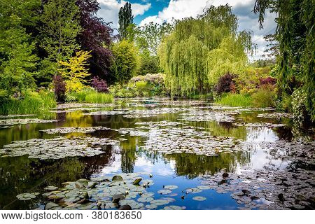Gardens Of Painter Claude Monet In Giverny, France