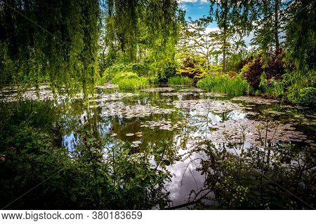 Gardens Of Painter Claude Monet In Giverny, France