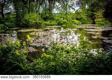 Gardens Of Painter Claude Monet In Giverny, France