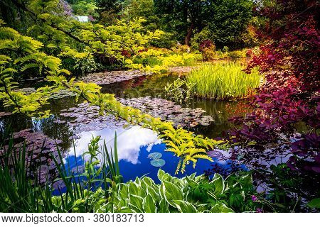 Gardens Of Painter Claude Monet In Giverny, France
