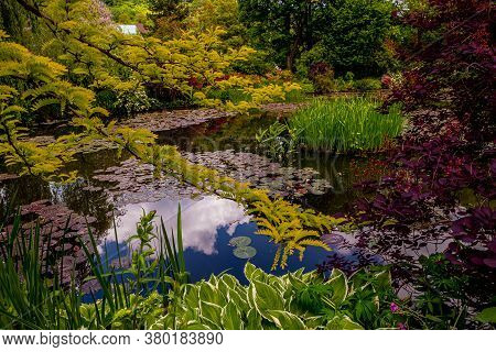 Gardens Of Painter Claude Monet In Giverny, France