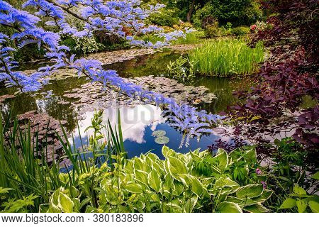 Gardens Of Painter Claude Monet In Giverny, France
