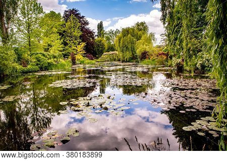 Gardens Of Painter Claude Monet In Giverny, France