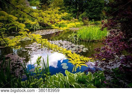 Gardens Of Painter Claude Monet In Giverny, France