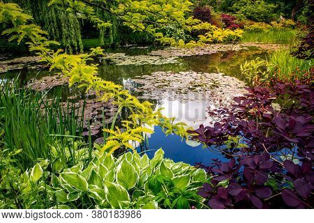 Gardens Of Painter Claude Monet In Giverny, France