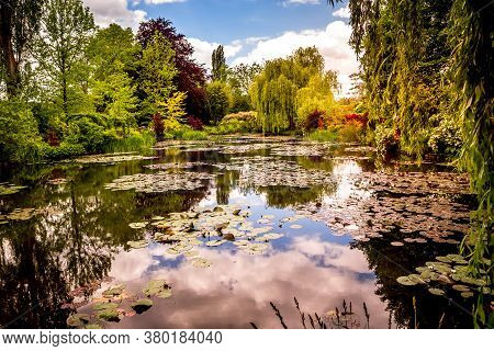 Gardens Of Painter Claude Monet In Giverny, France