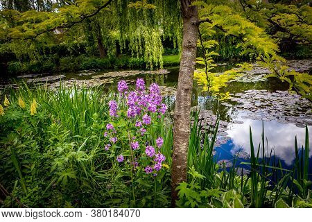 Gardens Of Painter Claude Monet In Giverny, France