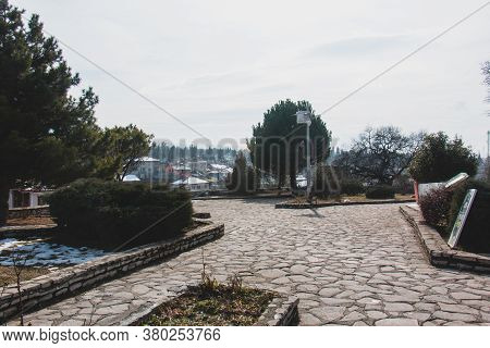 29 January 2020 Safranbolu / Turkey Safranbolu Hidirlik Hill And Square