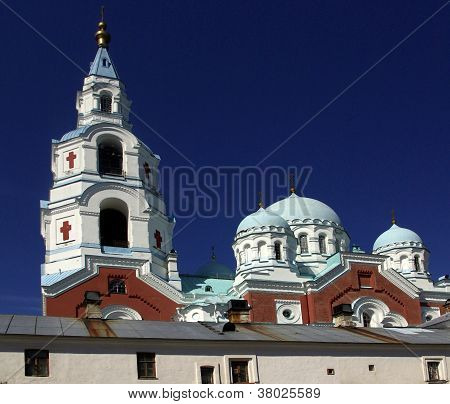 Ilha Valaam. SPASO-preobrazhenskiy Catedral, Rússia