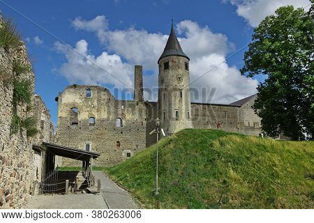 Castle-museum Named Haapsalu - Tower Of The Medieval Episcopal Castle Of Haapsalu City.