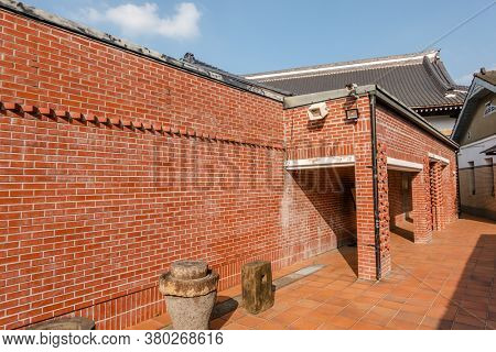 Nantou, Taiwan - December 18th, 2019: Nantou County Cultural Center, Nantou, Taiwan, Asia