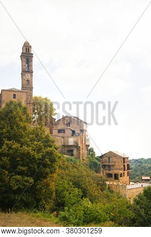 France Corsica French Casinca village Venzolasca