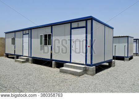 portacabin. Portable house and office cabins. Labour Camp. Porta cabin : Muscat, Oman - 08-08-2020