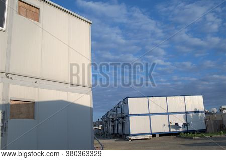 portacabin. Portable house and office cabins. Labour Camp. Porta cabin : Muscat, Oman - 08-08-2020