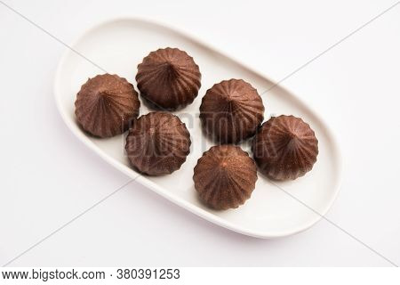 Chocolate Modak - Indian Sweet Food Offered To Lord Ganesha On Chaturthi