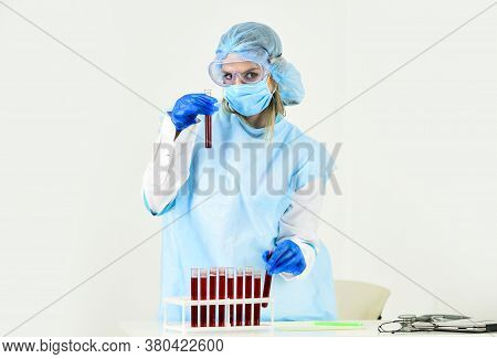 Experimental Treatment Concept. Laboratory Testing Respiratory Coronavirus Disease. Molecular Method
