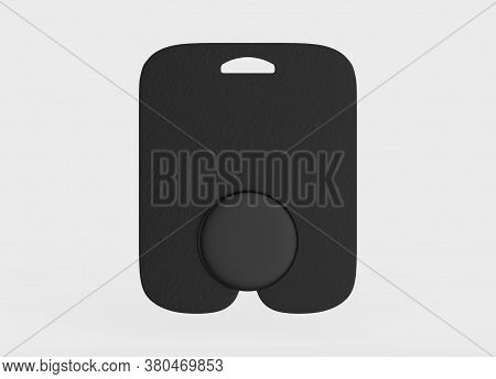 Pop Socket Isolated On A White Background Mock Up. 3d Illustration