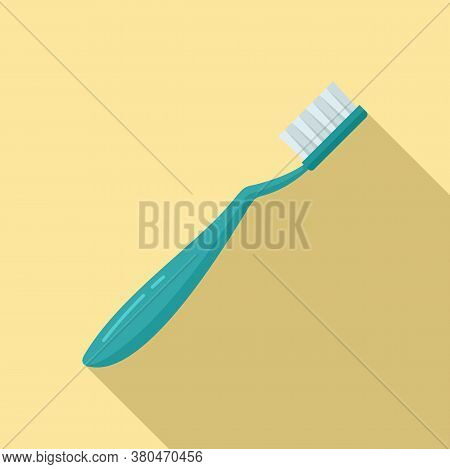 Survival Toothbrush Icon. Flat Illustration Of Survival Toothbrush Vector Icon For Web Design