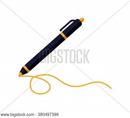 Pen Icon. Cartoon Illustration Of Pen Vector Icon